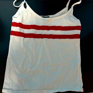 forever 21 red striped tank top